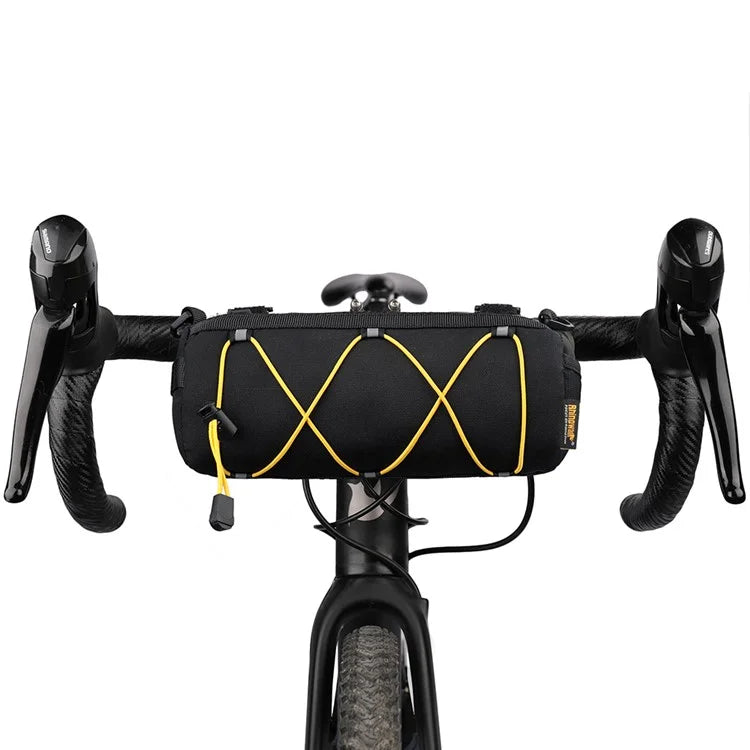 RHINOWALK RK9103 Bicycle Handlebar Front Hanging Bag Bike Front Storage Bag+Yellow