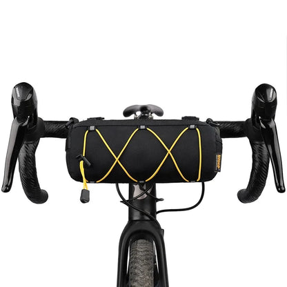 RHINOWALK RK9103 Bicycle Handlebar Front Hanging Bag Bike Front Storage Bag+Yellow