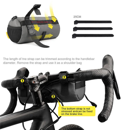 RHINOWALK RK9103 Bicycle Handlebar Front Hanging Bag Bike Front Storage Bag