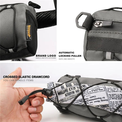 RHINOWALK RK9103 Bicycle Handlebar Front Hanging Bag Bike Front Storage Bag