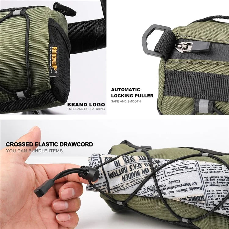 RHINOWALK RK9103 Bicycle Handlebar Front Hanging Bag Bike Front Storage Bag