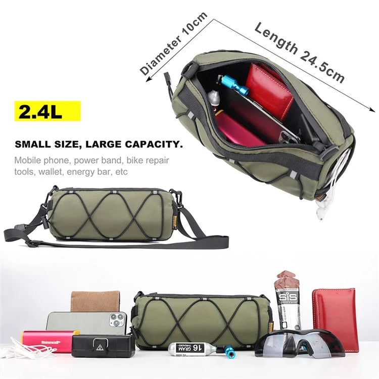 RHINOWALK RK9103 Bicycle Handlebar Front Hanging Bag Bike Front Storage Bag