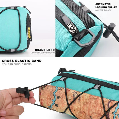 RHINOWALK RK9103 Bicycle Handlebar Front Hanging Bag Bike Front Storage Bag