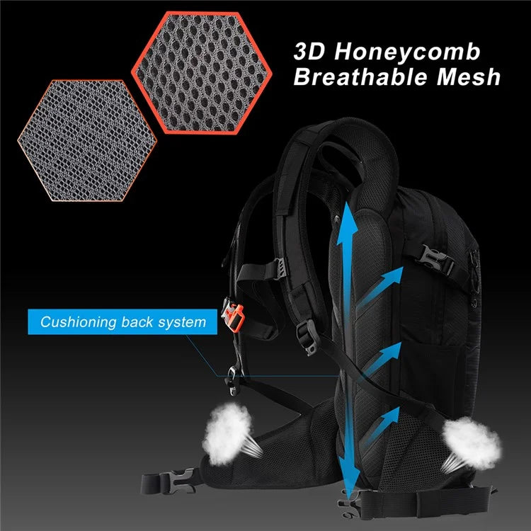 RHINOWALK RK8202 12L Hiking Backpack Breathable Travel Bag Camping Climbing Daypack