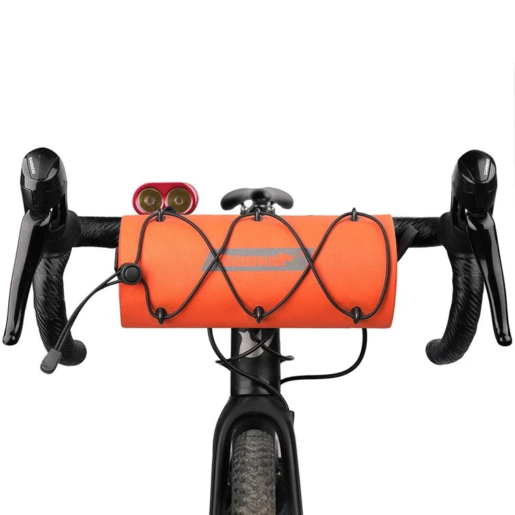 RHINOWALK RK9109 Polyester Crossbody Bag Bike Handlebar Tube Bag Cycling Pouch