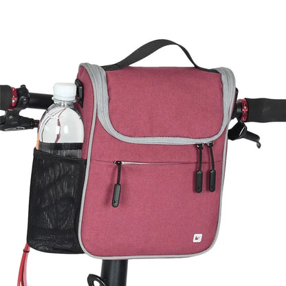 RHINOWALK RK18995 Bicycle Front Rear Rack Storage Bag Folding Bike Scooter Handlebar Hanging Bag