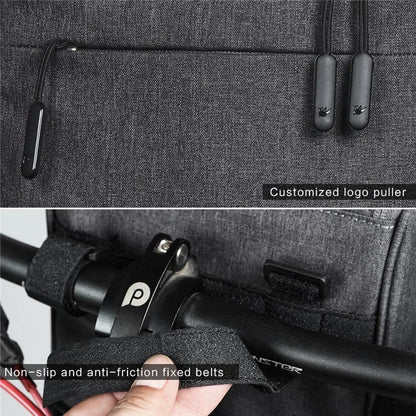 RHINOWALK RK18995 Bicycle Front Rear Rack Storage Bag Folding Bike Scooter Handlebar Hanging Bag