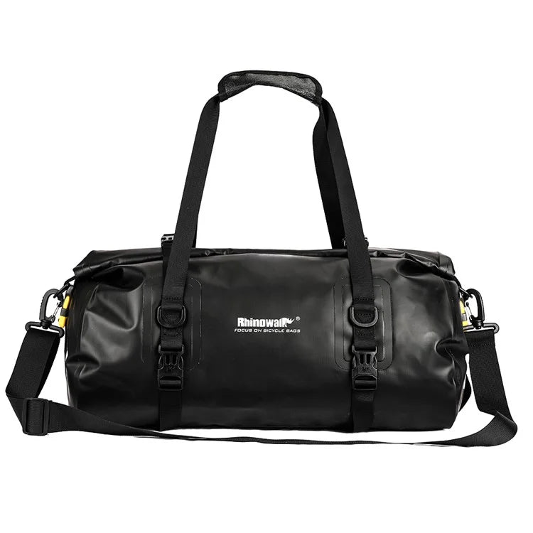 RHINOWALK 20L Waterproof PVC Bike Rear Seat Bag Large Travel Handbag Gym Bag