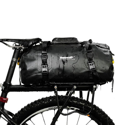RHINOWALK 20L Waterproof PVC Bike Rear Seat Bag Large Travel Handbag Gym Bag