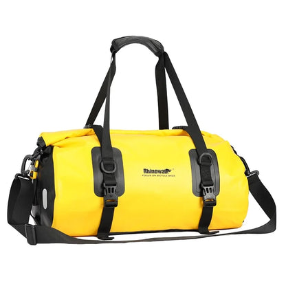 RHINOWALK 20L Waterproof PVC Bike Rear Seat Bag Large Travel Handbag Gym Bag
