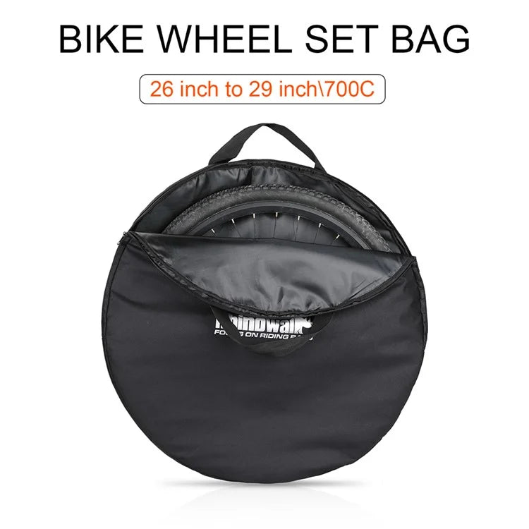 RHINOWALK RM265 Storage Bag for 26-27.5 Inch Mountain Bike Wheel Set Carrying Pouch
