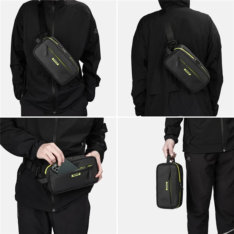 RHINOWALK X21921 Bike Front Bag Waterproof Road Bicycle Frame Bag with Shoulder Strap