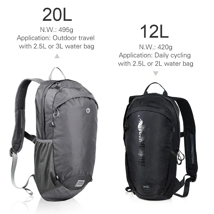 RHINOWALK X20801 20L Cycling Backpack Lightweight Outdoor Climbing Hiking Water-Repellent Backpack