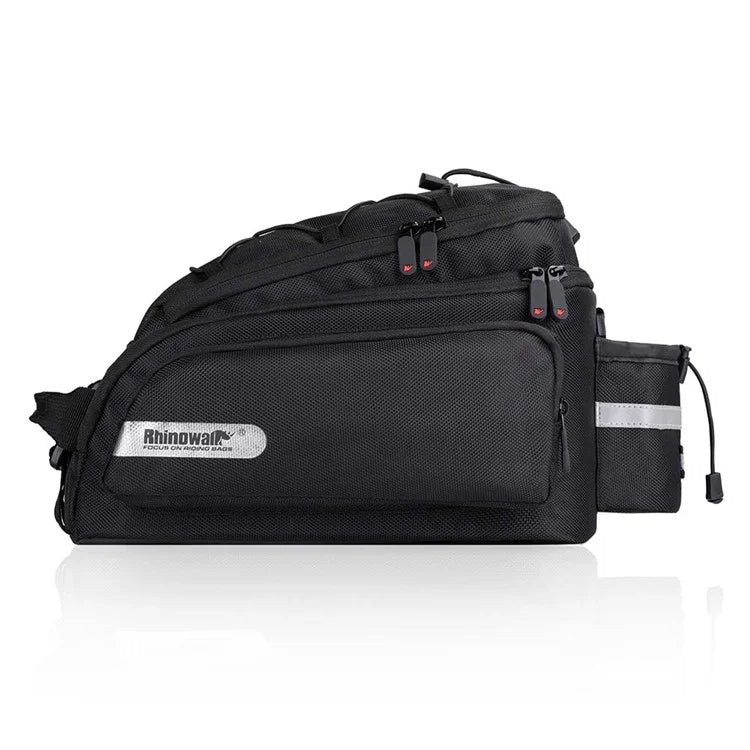 RHINOWALK X20667 12L Bike Rear Seat Bag Waterproof Pannier Bag with Rain Cover