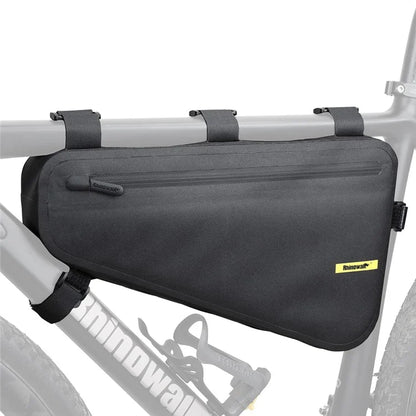 RHINOWALK X20654 Bike Triangle Tube Bag MTB Frame Bag TPU+Polyester Cycling Pouch