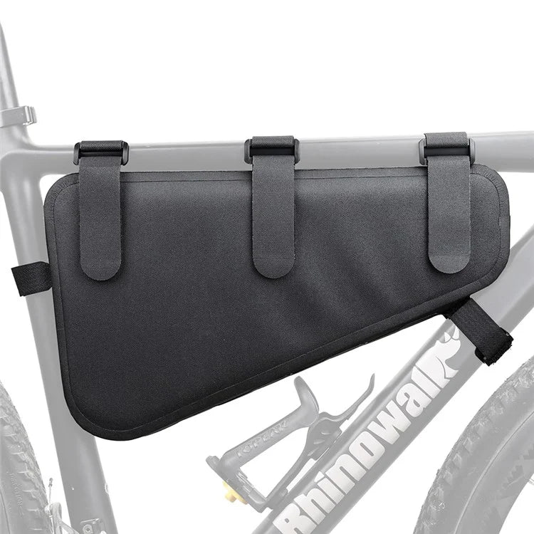 RHINOWALK X20654 Bike Triangle Tube Bag MTB Frame Bag TPU+Polyester Cycling Pouch