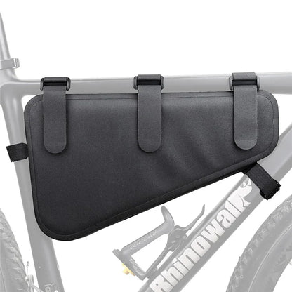 RHINOWALK X20654 Bike Triangle Tube Bag MTB Frame Bag TPU+Polyester Cycling Pouch