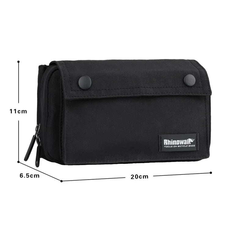 RHINOWALK X2012 Polyester Multifunctional Bike Front Handlebar Bag with Shoulder Strap
