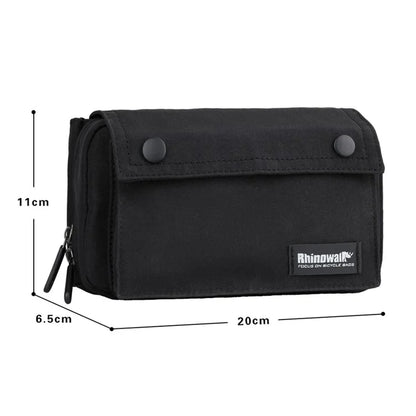 RHINOWALK X2012 Polyester Multifunctional Bike Front Handlebar Bag with Shoulder Strap
