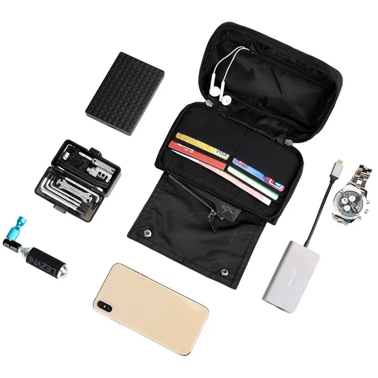 RHINOWALK X2012 Polyester Multifunctional Bike Front Handlebar Bag with Shoulder Strap