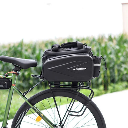 RZAHUAHU YA577 10L Waterproof Water Bottle Holder Bicycle Rear Rack Hard Shell Insulated Bag