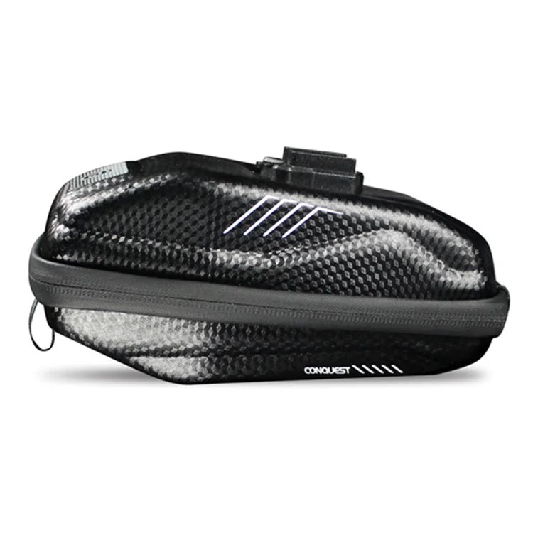 WILD MAN E7S Bicycle Seat Bag Waterproof PU+EVA Bike Pack Under Seat Saddle Bag