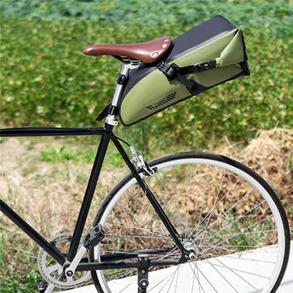 RZAHUAHU YA397-2 15L Large Capacity Bicycle Rear Bag Waterproof Cycling Storage Bag