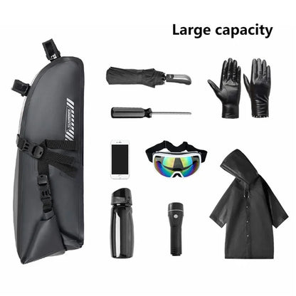 RZAHUAHU YA397-2 15L Large Capacity Bicycle Rear Bag Waterproof Cycling Storage Bag