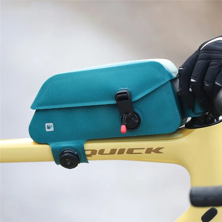RHINOWALK K33 Magnetic Waterproof Bike Tube Bag MTB Frame Bag TPU+Polyester Cycling Pouch