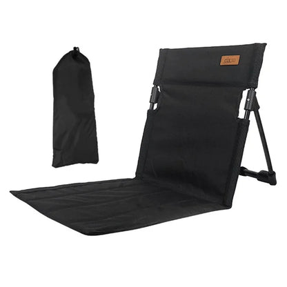 CLS Folding Camping Picnic Chairs Seat Mat Stadium Seating with Storage Pouch