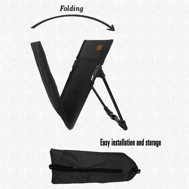 CLS Folding Camping Picnic Chairs Seat Mat Stadium Seating with Storage Pouch