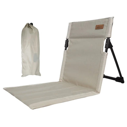 CLS Folding Camping Picnic Chairs Seat Mat Stadium Seating with Storage Pouch