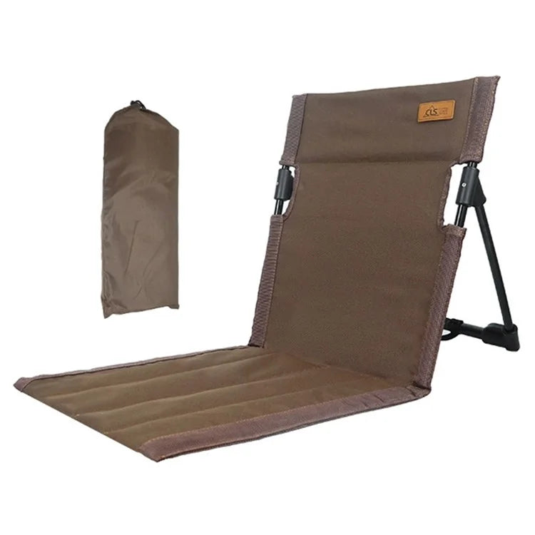 CLS Folding Camping Picnic Chairs Seat Mat Stadium Seating with Storage Pouch