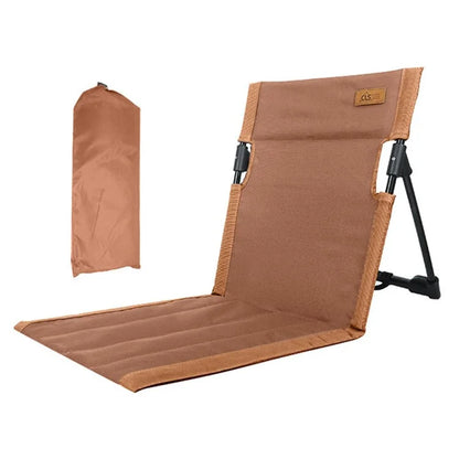 CLS Folding Camping Picnic Chairs Seat Mat Stadium Seating with Storage Pouch