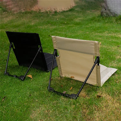 CLS Folding Camping Picnic Chairs Seat Mat Stadium Seating with Storage Pouch
