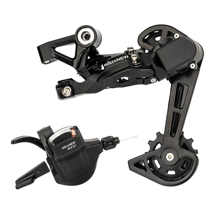 ZTTO microNEW Aluminum Alloy+PA Nylon 12 Speed Mountain Bike Right and Rear Shifter Set