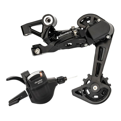 ZTTO microNEW Aluminum Alloy+PA Nylon 12 Speed Mountain Bike Right and Rear Shifter Set