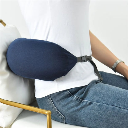 Travel Pillow Cotton U-Shape Head Rest Neck Pillow with Hood for Airplane Car Office