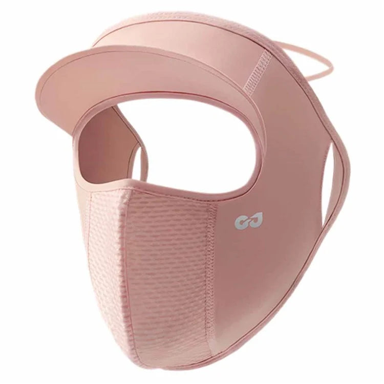 GOLOVEJOY XTJ133 Cycling Sun Hat UV Protective Visor Face Mask Summer Outdoor Face Cover