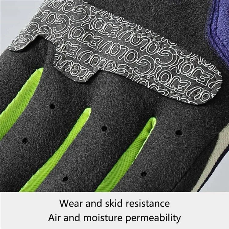 GOLOVEJOY XG79 1 Pair Cycling Anti-Slip Gloves Breathable Touch Screen Hand Gloves