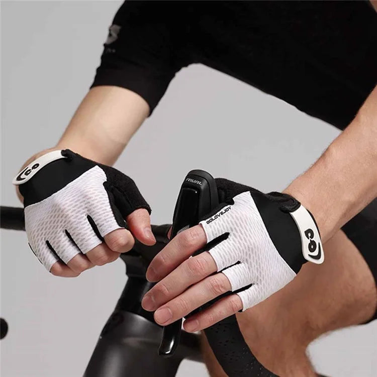 GOLOVEJOY XG78 1 Pair Fitness Men's Gloves Breathable Half Finger Women's Hand Gloves