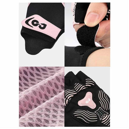GOLOVEJOY XG78 1 Pair Fitness Men's Gloves Breathable Half Finger Women's Hand Gloves