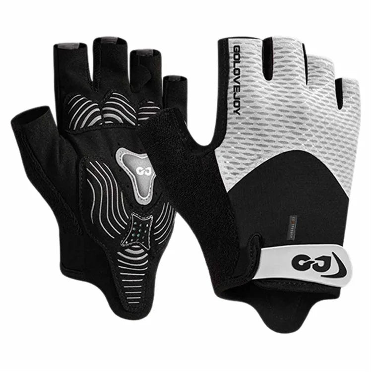 GOLOVEJOY XG78 1 Pair Fitness Men's Gloves Breathable Half Finger Women's Hand Gloves