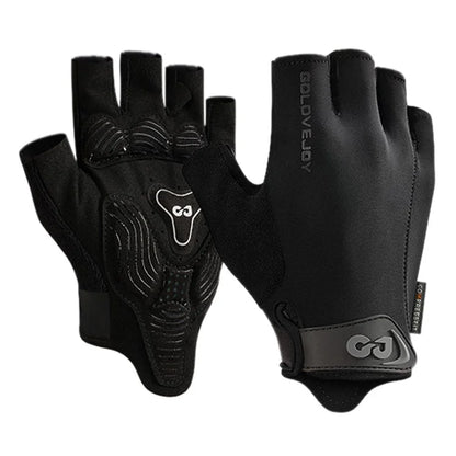 XG81 1 Pair Half-Finger Gloves Anti-Slip Shock-Absorbing Hand Gloves for Men, Women