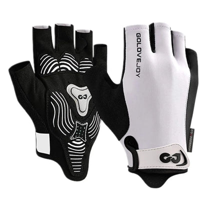 XG81 1 Pair Half-Finger Gloves Anti-Slip Shock-Absorbing Hand Gloves for Men, Women