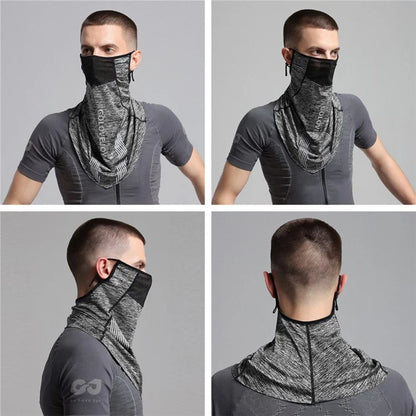 GOLOVEJOY XTJ134 Breathable Nylon Cycling Scarf Cooling Neck Gaiter Cover