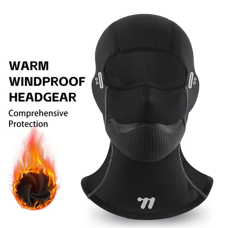 WEST BIKING YP0201430 Balaclava Face Mask Thermal Soft Fleece Neck Gaiter Windproof Scarf