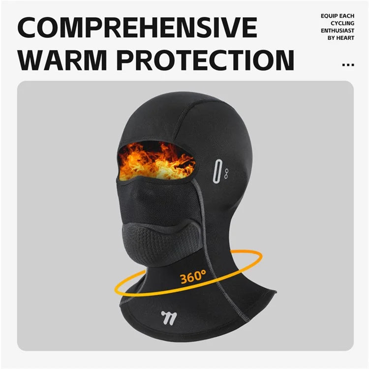 WEST BIKING YP0201430 Balaclava Face Mask Thermal Soft Fleece Neck Gaiter Windproof Scarf