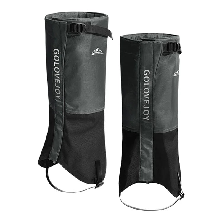 GOLOVEJOY HX39 Winter Outdoor Snow Boot Gaiters Breathable Waterproof Ankle Leg Guards for Hiking Hunting Skiing