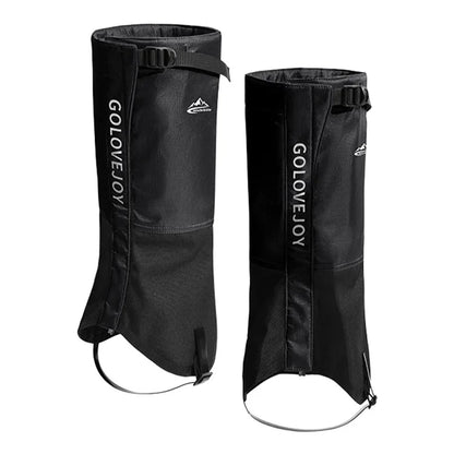 GOLOVEJOY HX39 Winter Outdoor Snow Boot Gaiters Breathable Waterproof Ankle Leg Guards for Hiking Hunting Skiing